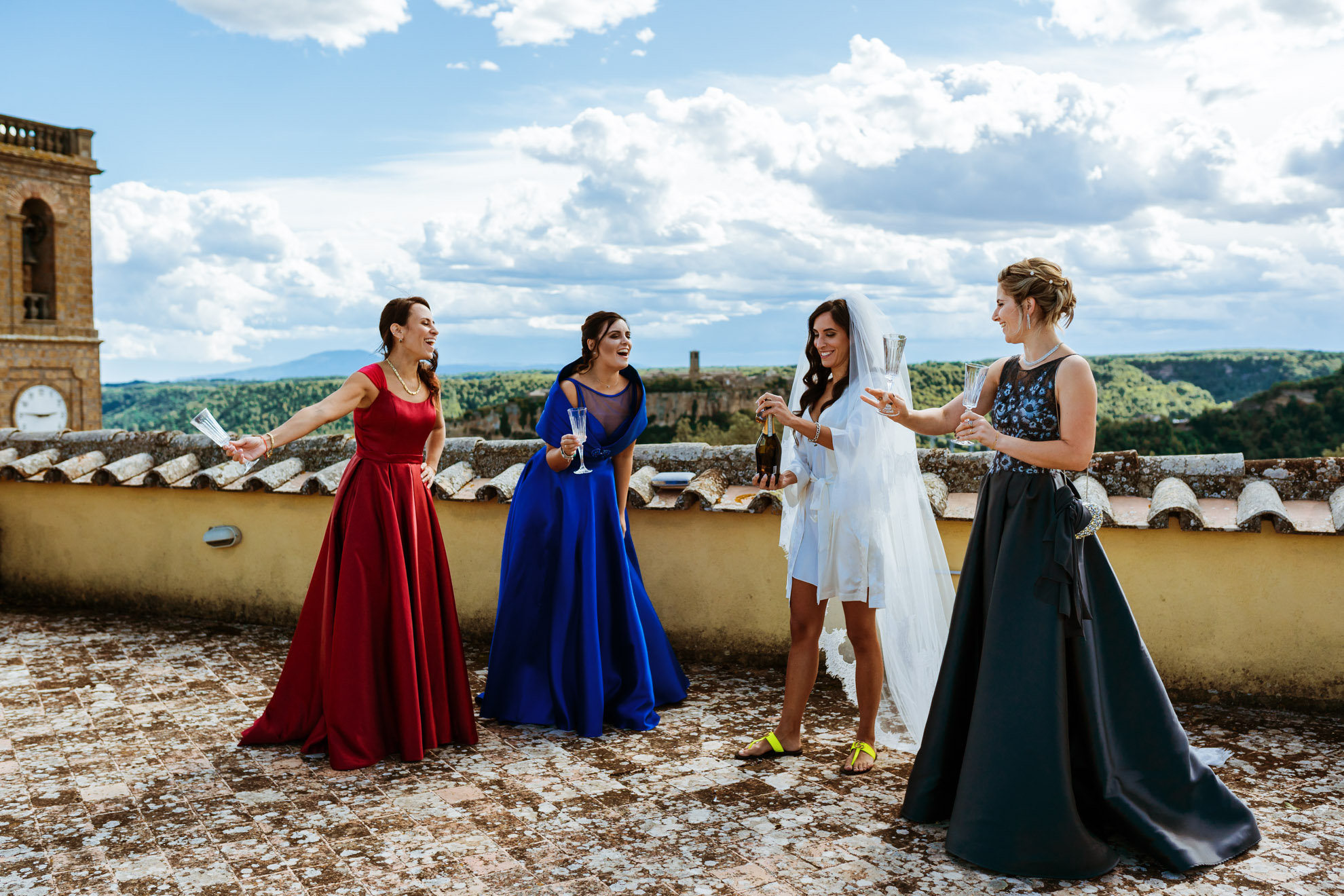 Destination Wedding in Civita di Bagnoregio Lazio