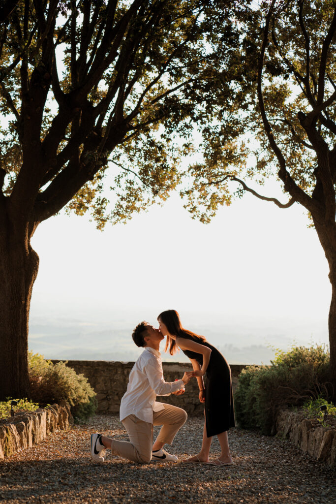 proposal wedding Photographer tuscany