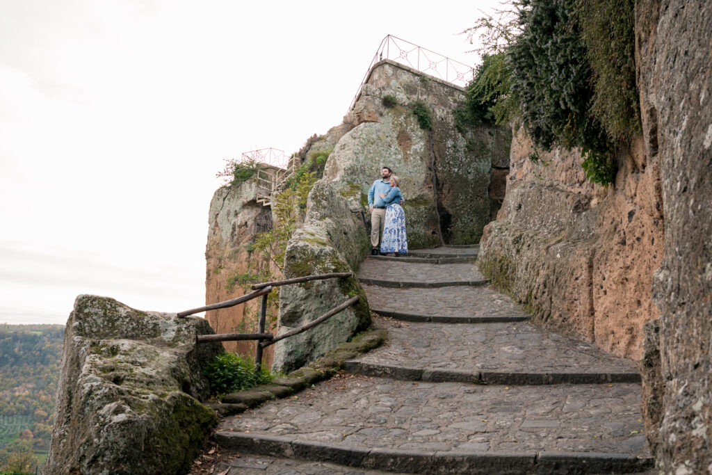 Proposal photographer in Civita di Bagnoregio